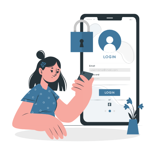 User Login Illustration